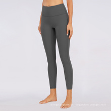 Leggings de yoga de pantalones de longitud completa más reciente con bolsillos para mujeres Juego de leggings de yoga de entrenamiento